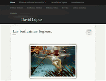 Tablet Screenshot of davidlopez.info